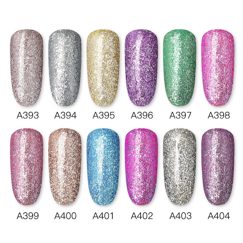 Gel Nail Polish & Glitter Paint for Manicures