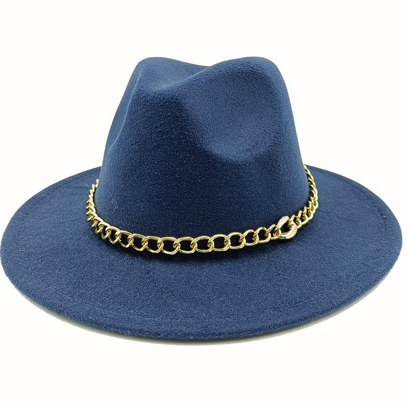 Unisex Fedora Hats w/Chains or Painted