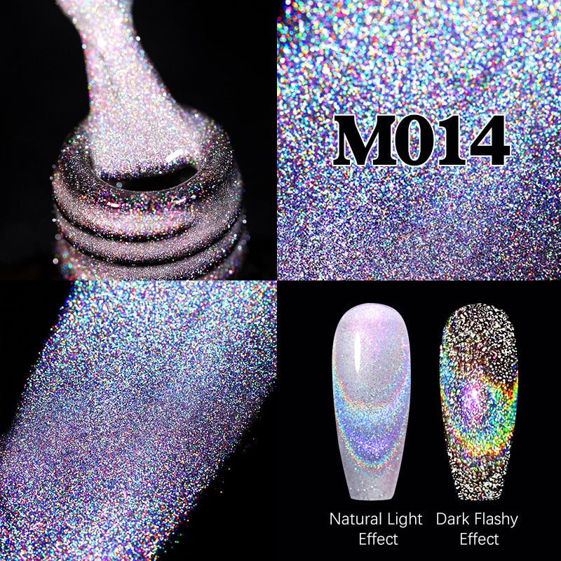 Sparkling / Reflective Glitter / Semi-Permanent Gel Nail Art Need Base