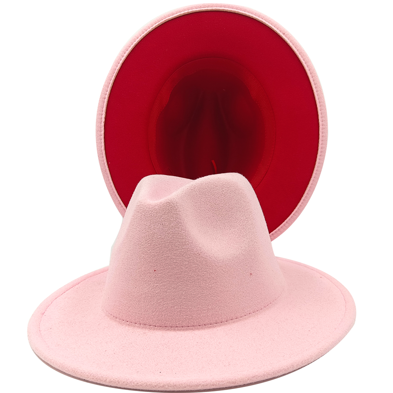 Unisex 2-color Fedora Hats