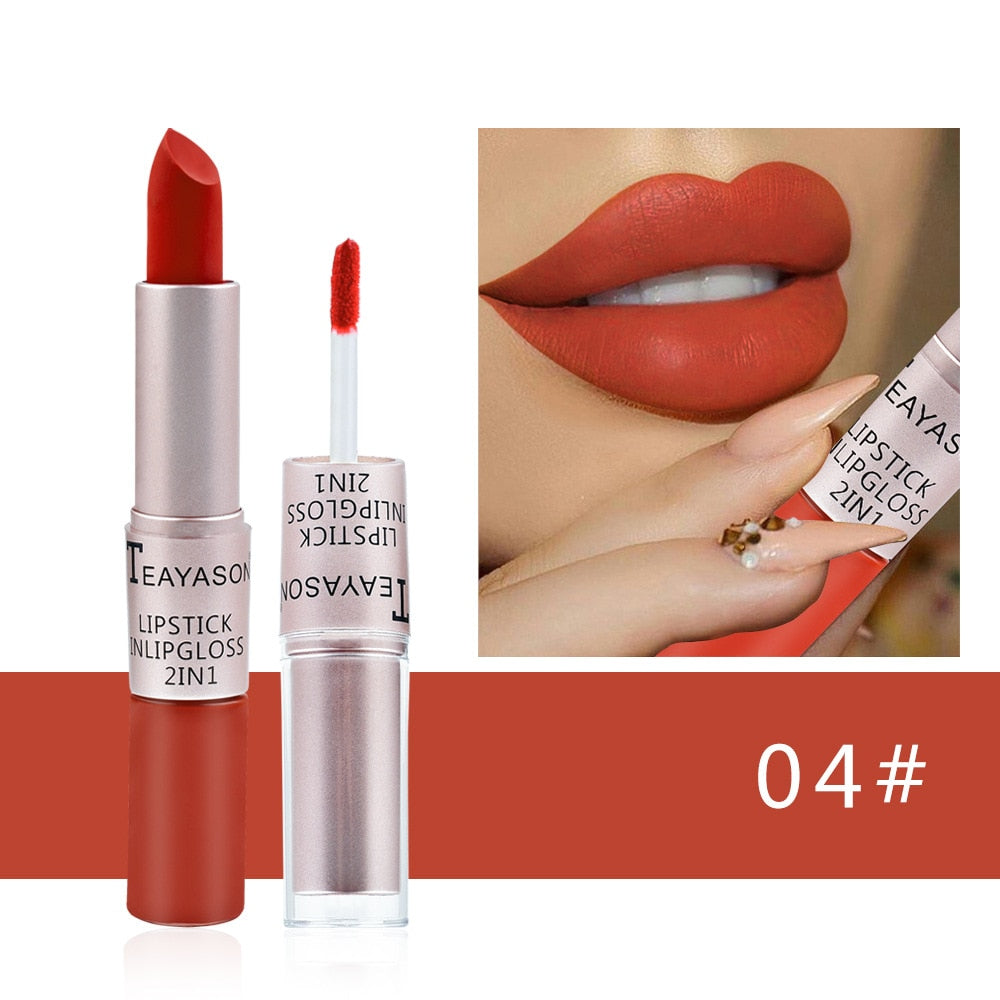 5-in-1 Matte Lipstick -Lip Tint -Long Lasting Lipstick Sets