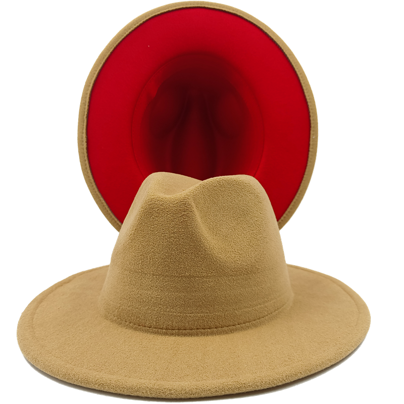 Unisex 2-color Fedora Hats