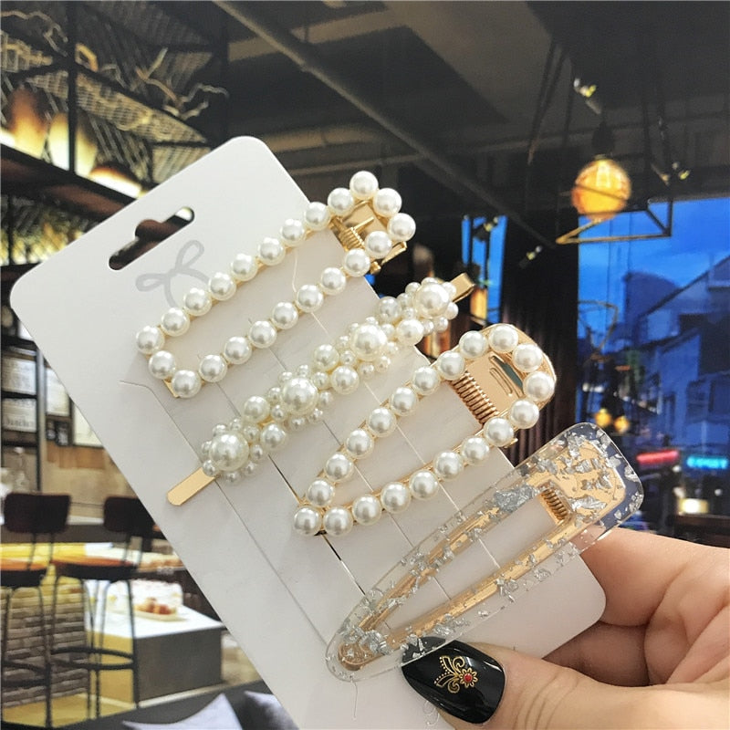 Fashionable Pearl Hair Clips-Pin for Women