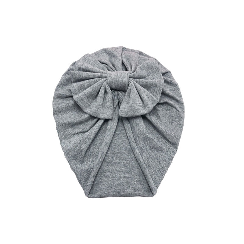 Solid Color Baby Headbands -Cotton Turbans -Hair Accessories