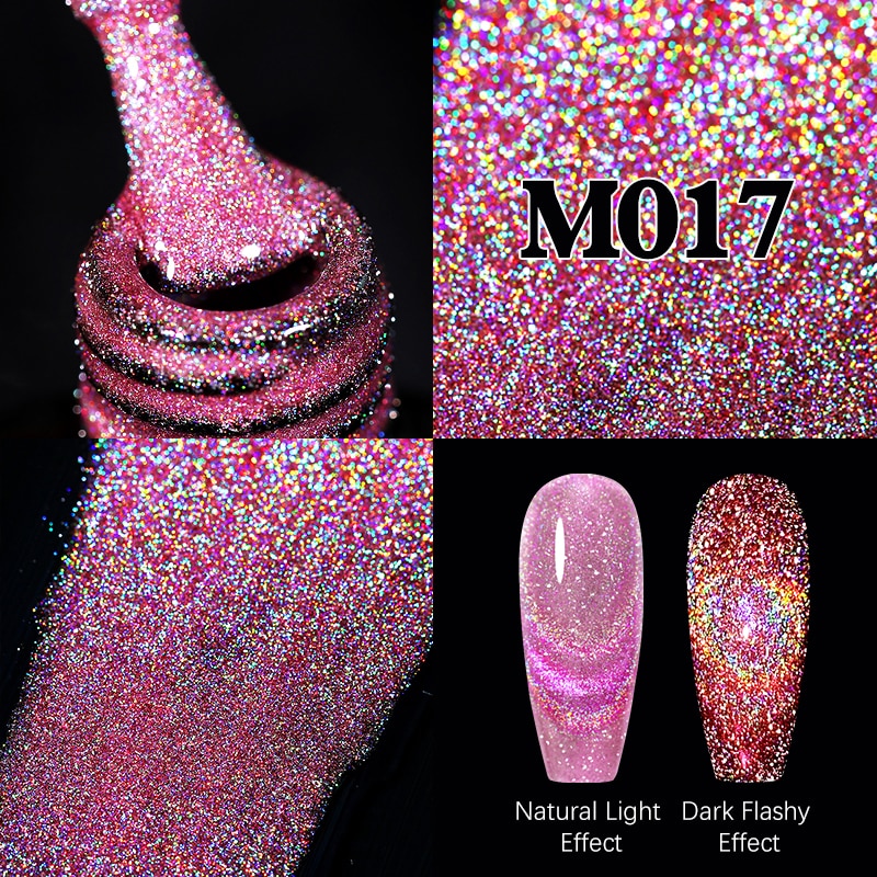 Sparkling / Reflective Glitter / Semi-Permanent Gel Nail Art Need Base