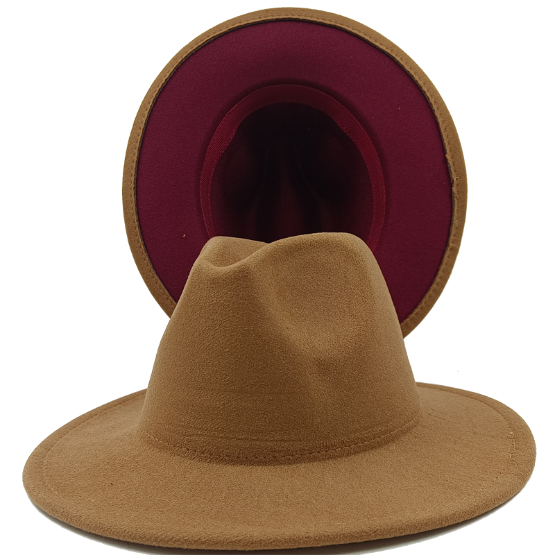 Unisex 2-color Fedora Hats