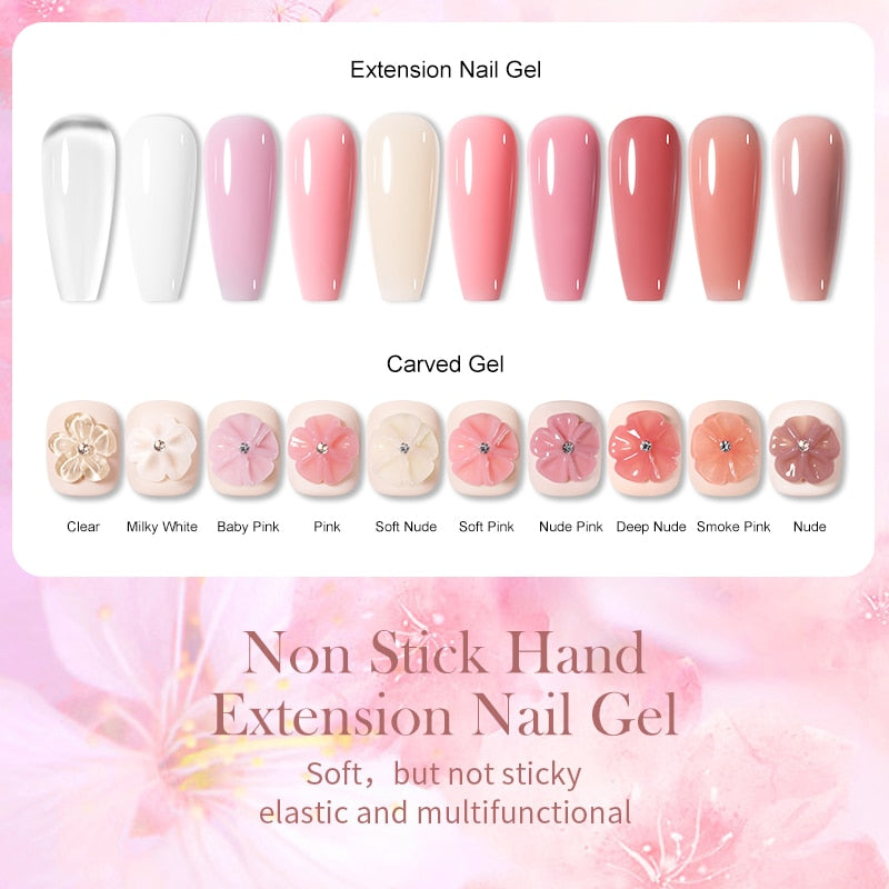 Non-Stick Hand Extension Nail Gel