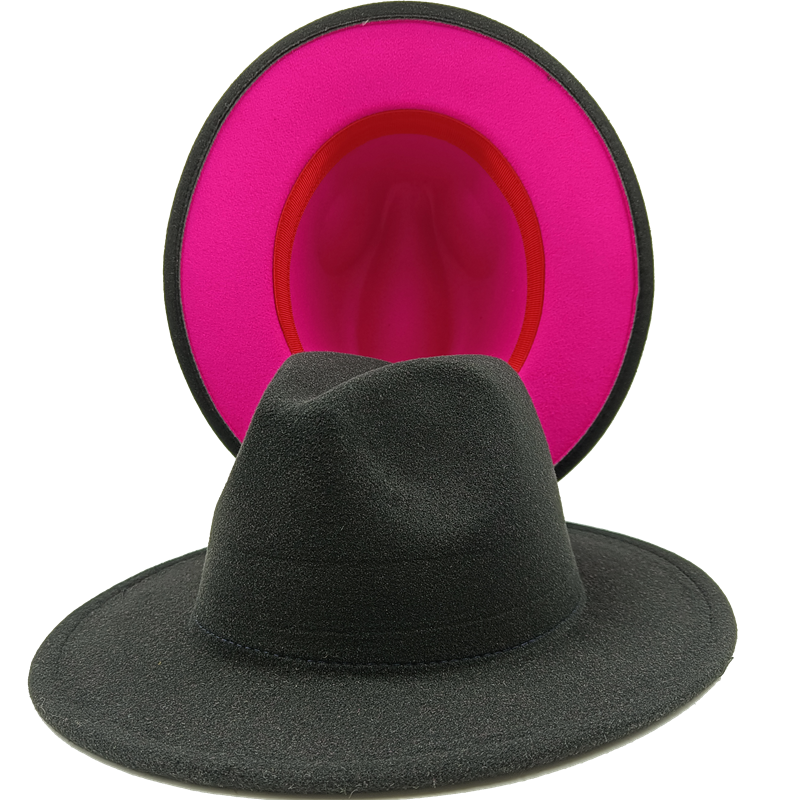 Unisex 2-color Fedora Hats