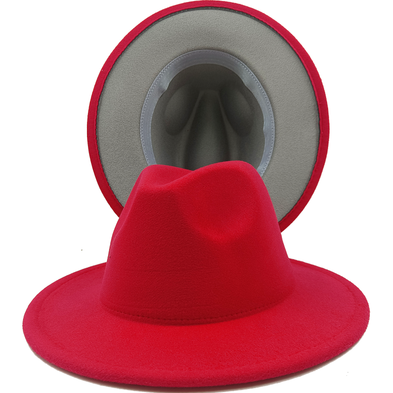 Unisex 2-color Fedora Hats