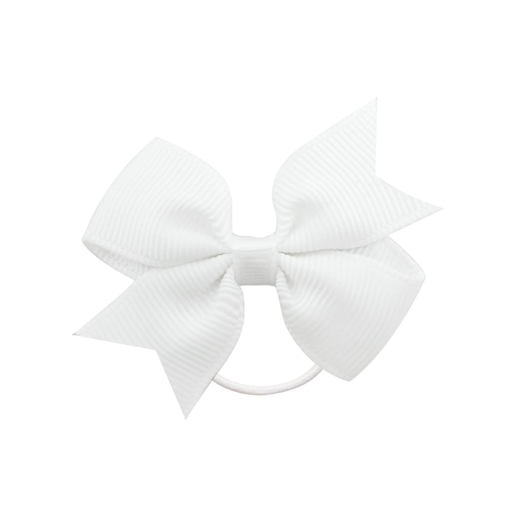 Small Elastic Rubberband Bow for Girls