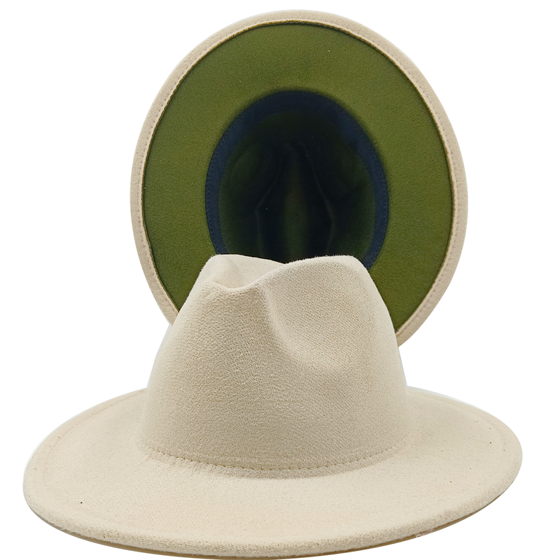 Unisex 2-color Fedora Hats