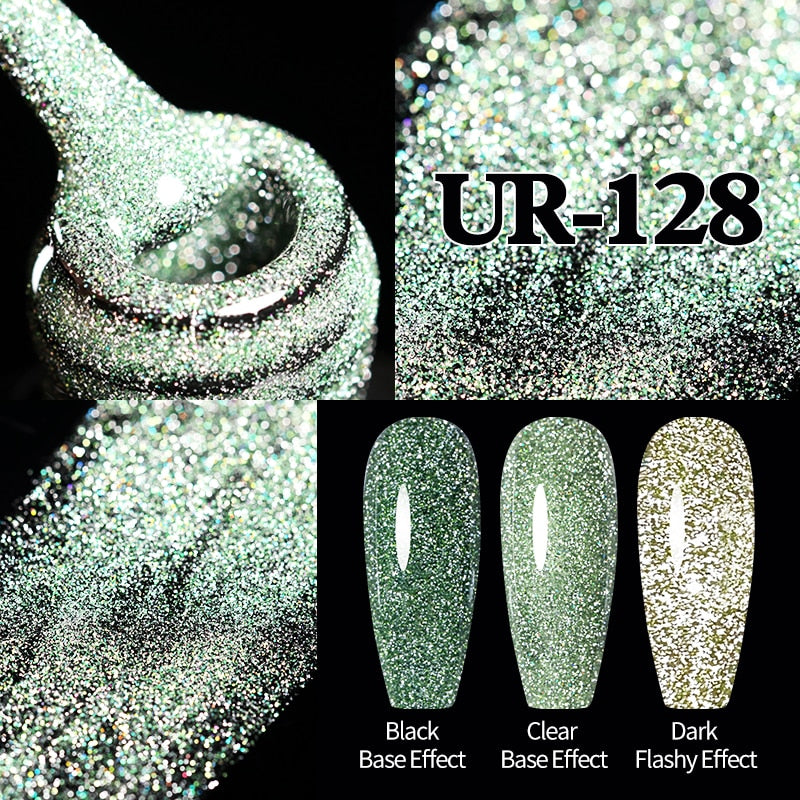 Sparkling / Reflective Glitter / Semi-Permanent Gel Nail Art Need Base