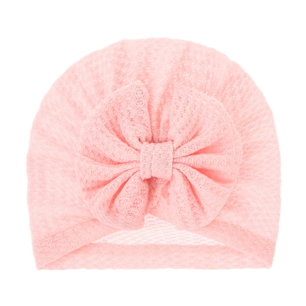 Solid Color Baby Headbands -Cotton Turbans -Hair Accessories