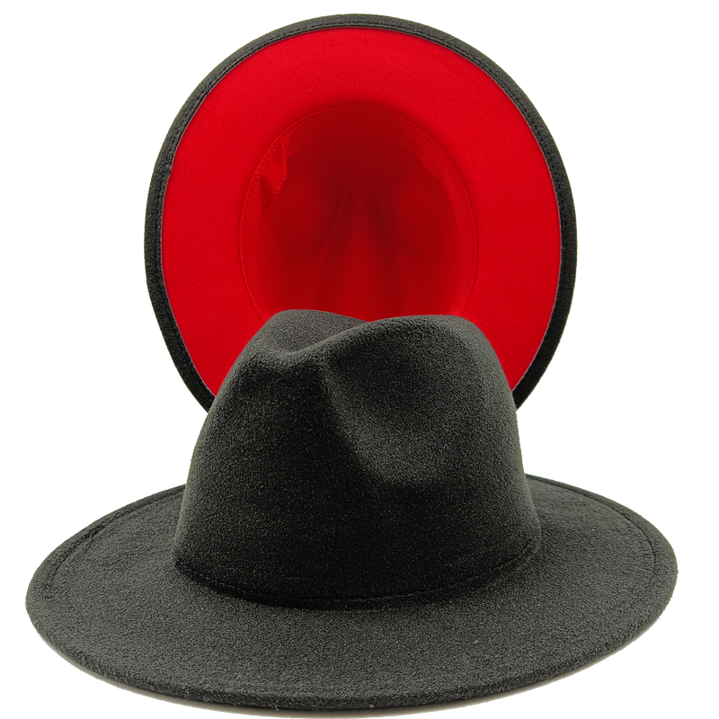 Unisex 2-color Fedora Hats