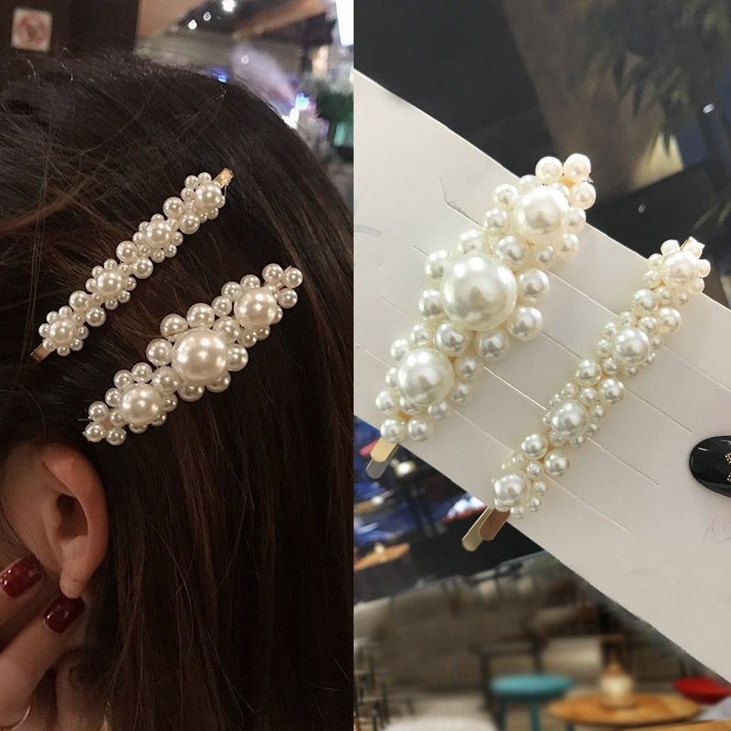 Fashionable Pearl Hair Clips-Pin for Women