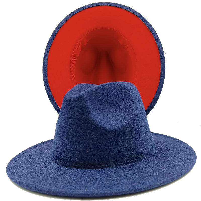 Unisex 2-color Fedora Hats