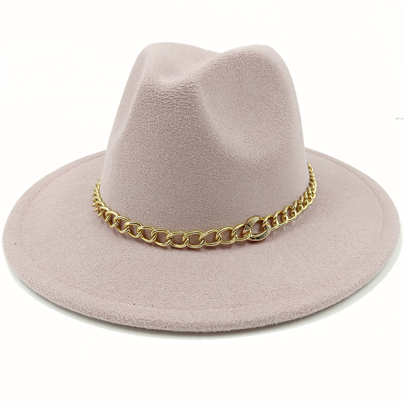 Unisex Fedora Hats w/Chains or Painted