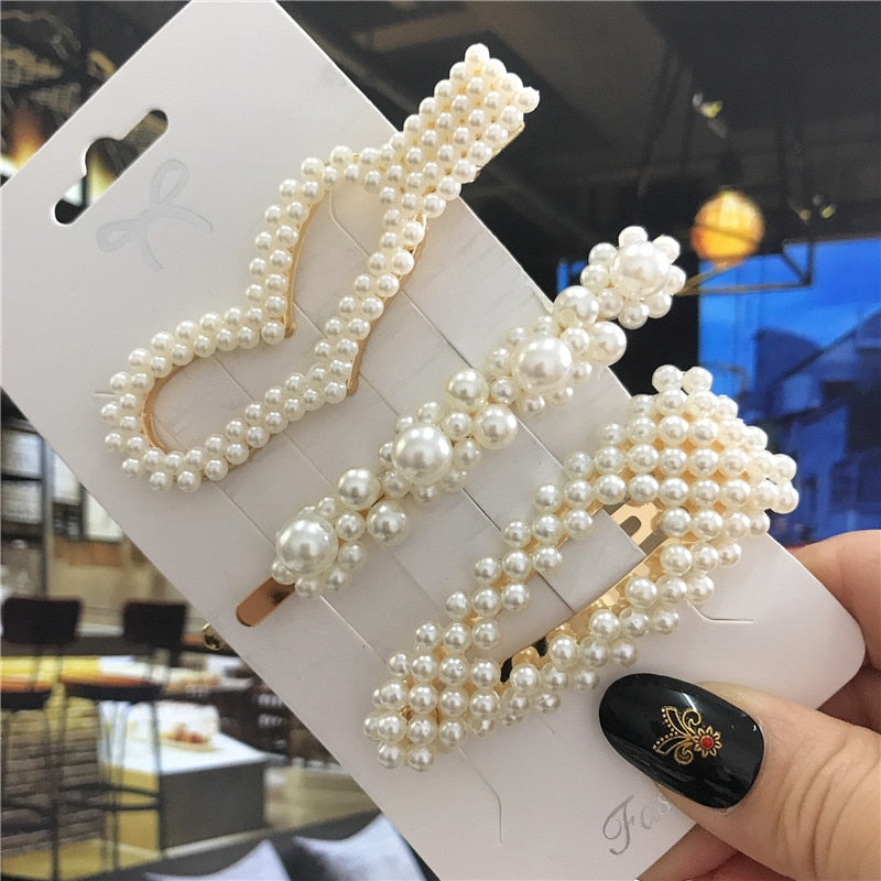 Fashionable Pearl Hair Clips-Pin for Women