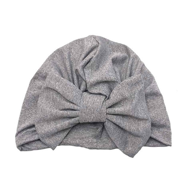 Solid Color Baby Headbands -Cotton Turbans -Hair Accessories